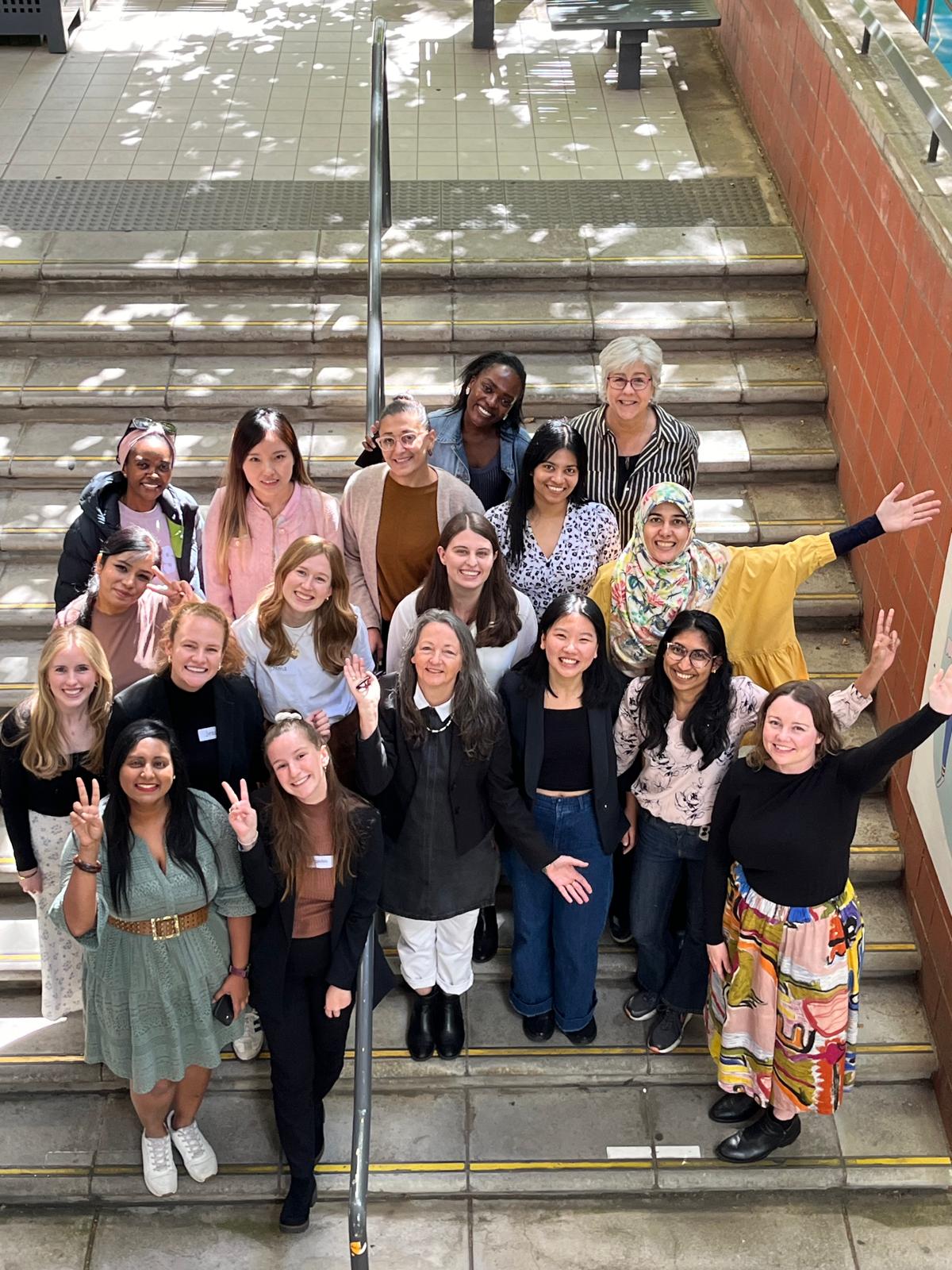ARC Kathleen Fitzpatrick PhD Thinkers Program group photo